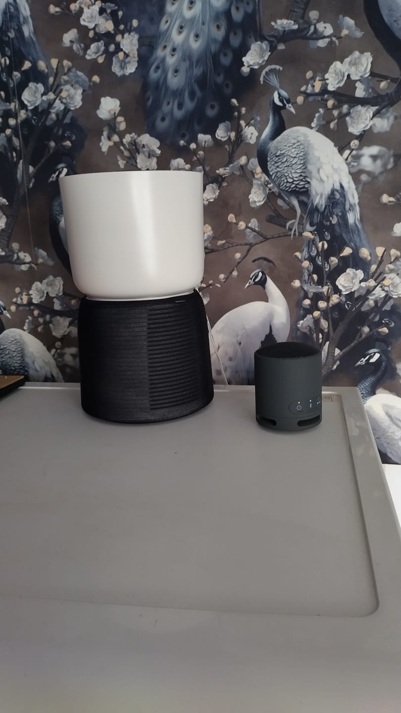 Customer photo review of Luchtreiniger voor mensen met allergieën / H13 HEPA-filter tegen stof, schimmel, pollen, stof en geurtjes / Luchtzuiveraar / Met luchtkwaliteitsindicatielamp