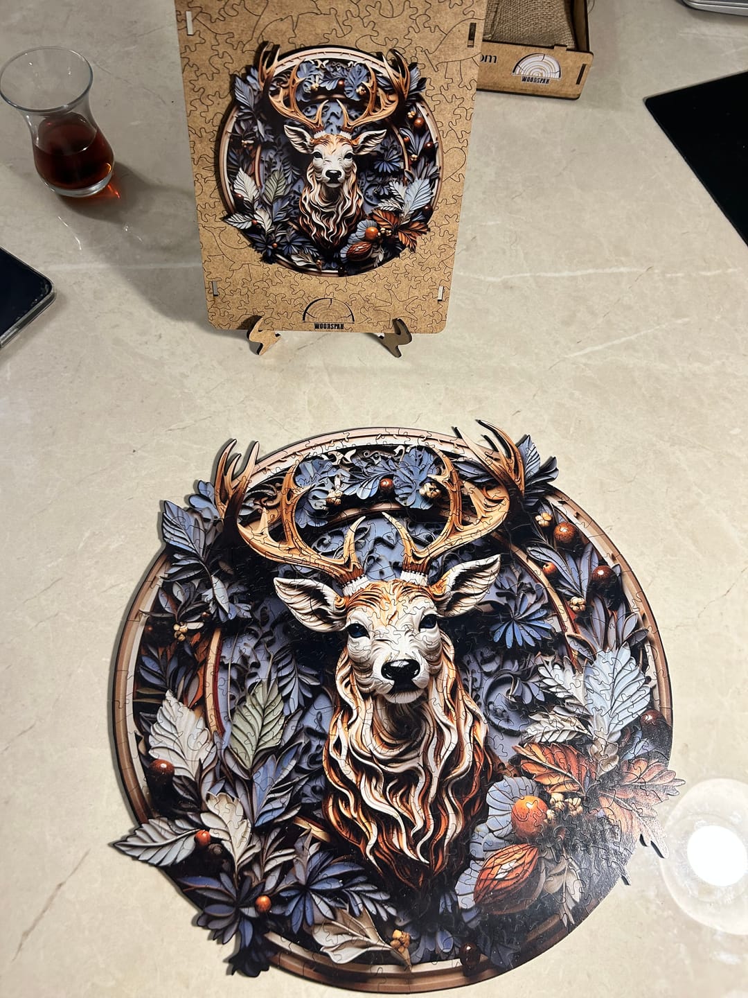 Customer photo review of Geyik V2 - Ahşap Puzzle