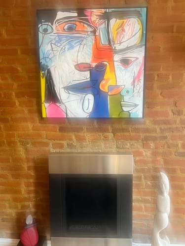 Customer review photo for Abstract Graffiti Art #GA019