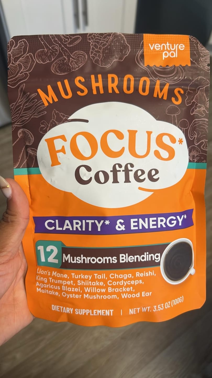 Customer photo review of 12 Mushrooms Focus Coffee - 40 Servings