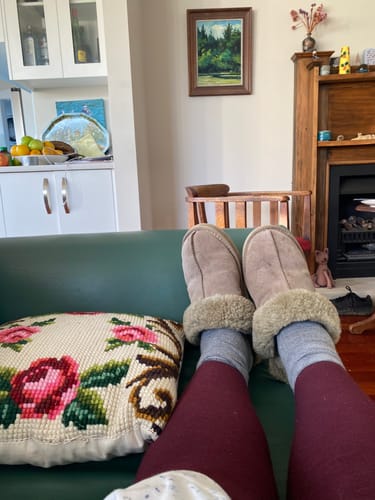 Customer photo review of Crew Socks