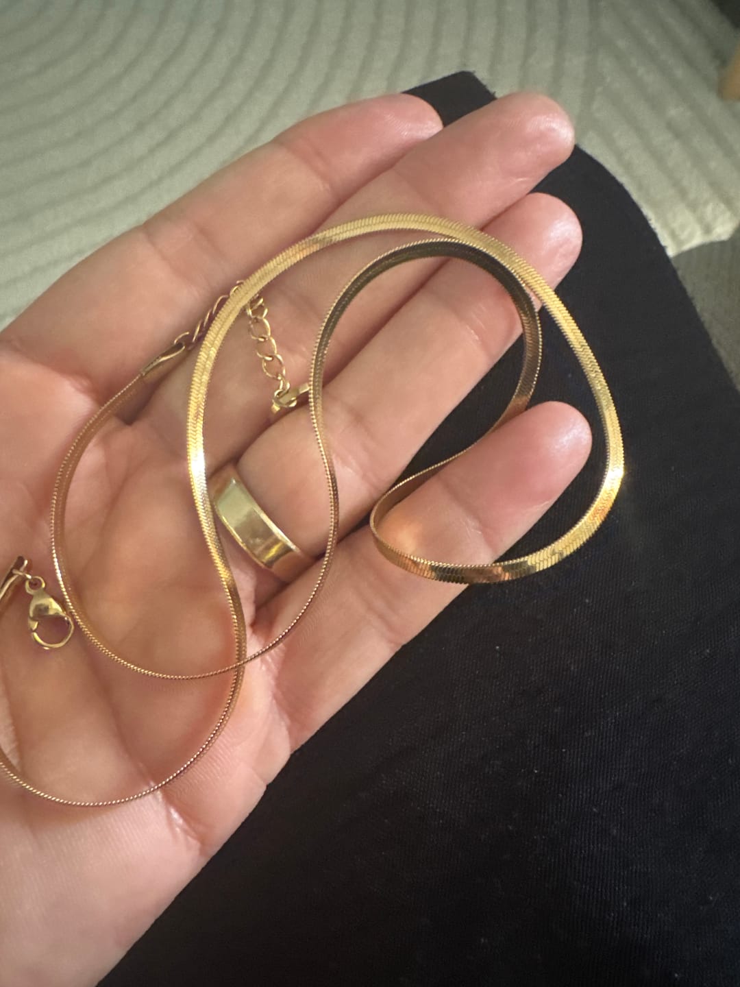 Customer photo review of Lily Necklace