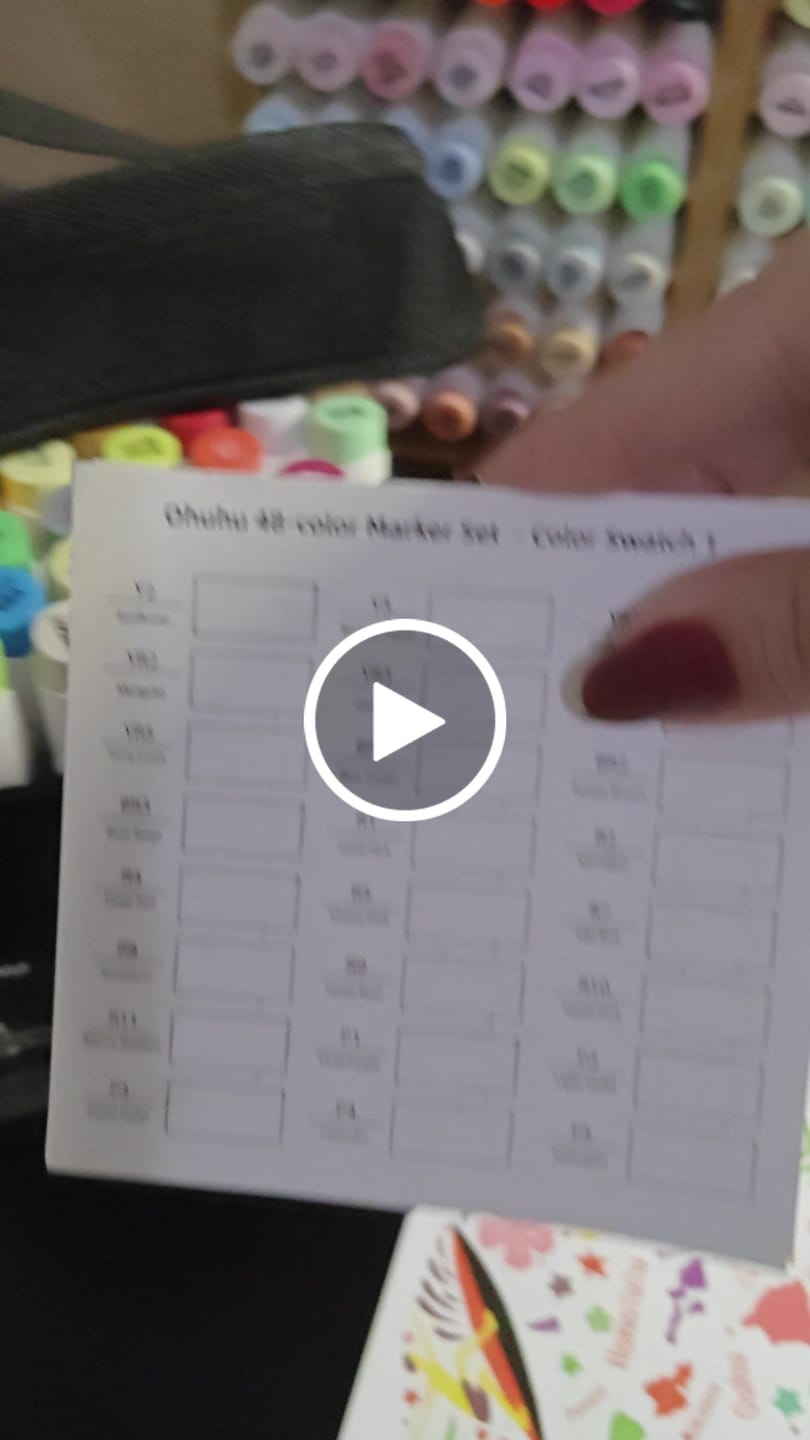 Customer video review of Ohuhu Honolulu Brush Markers - Small Set