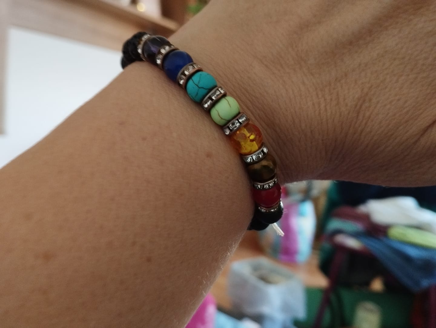Customer photo review of 7 Chakren Aktivierungs Armband
