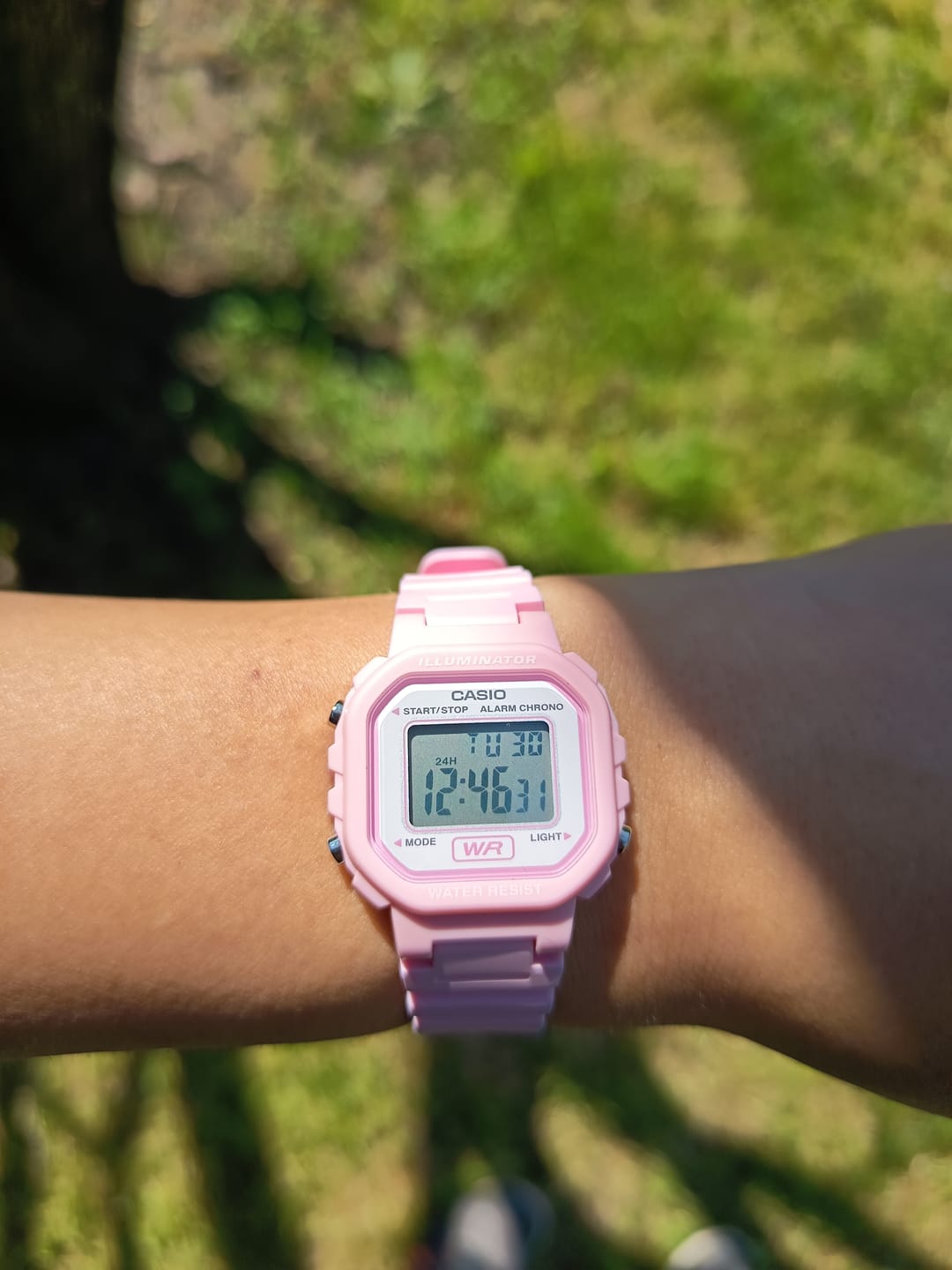Customer photo review of Reloj Casio Vintage LA-20WH-4A1DF Rosado