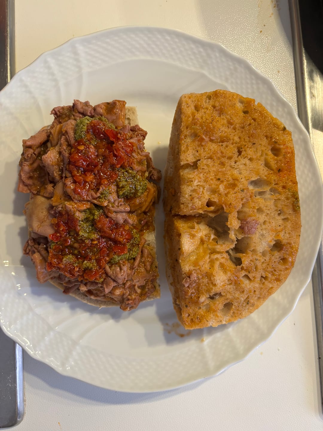 Customer photo review of Box l'Pacco del Trippaio: Lampredotto Bambi