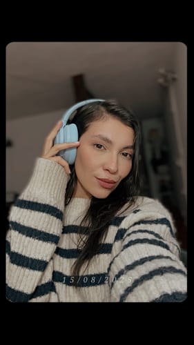 Customer photo review of Pulse ANC Blue Sky