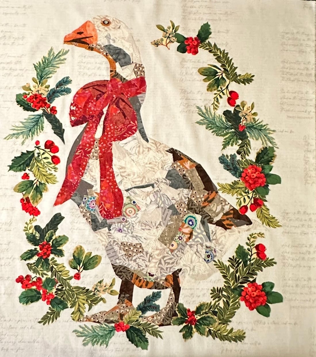 Customer photo review of Christmas Goose Complete Kit