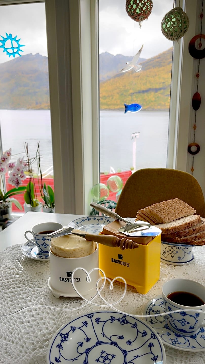 Customer photo review of EasyCheese® Osteklokke Original - Hvit