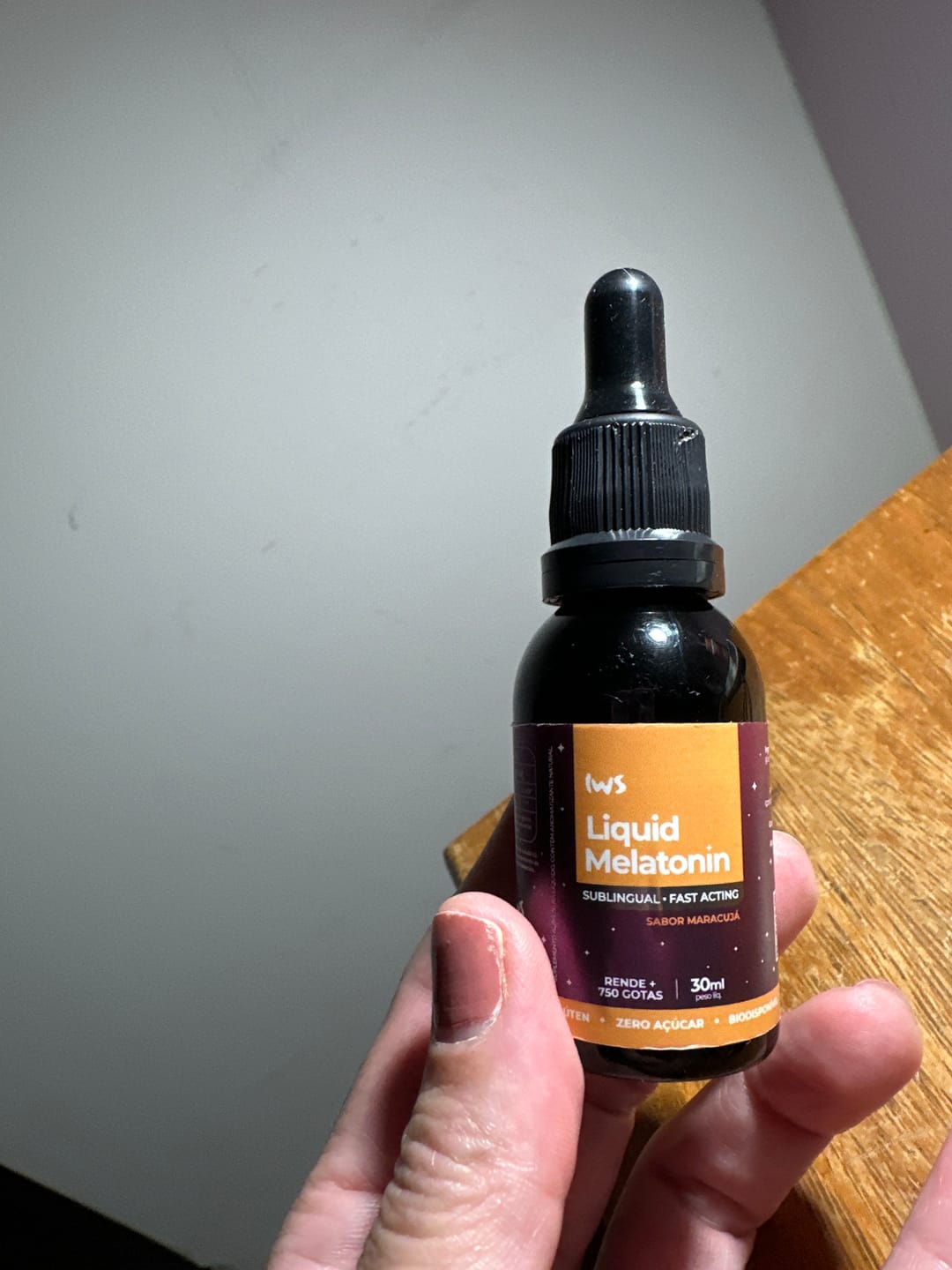 Customer photo review of Kit 03 Melatonina Líquida IWS Maracujá