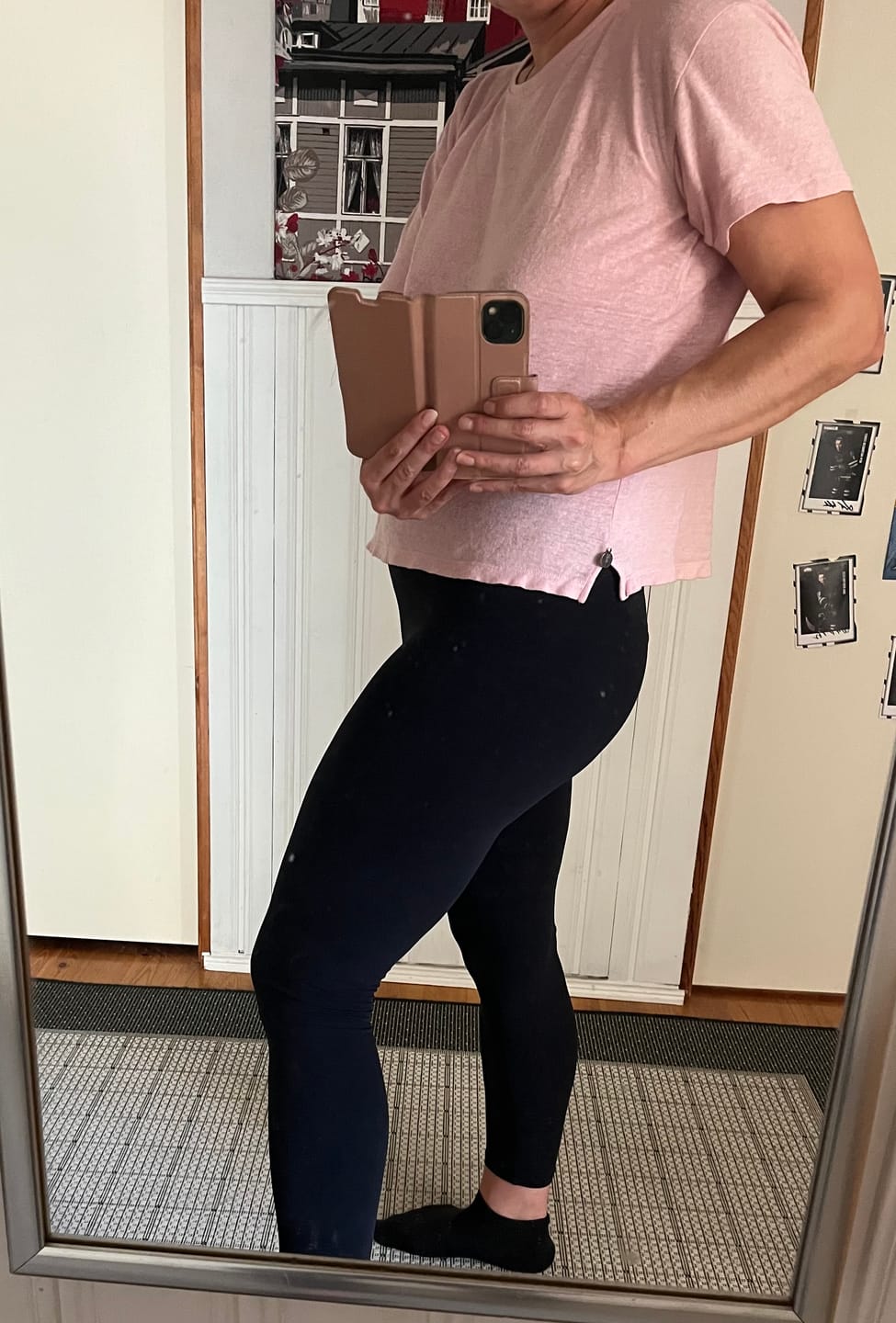 Customer photo review of Black Bare Soft Tights