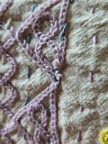Customer photo review of CARMEN VEST | GARDEN MOSAIC