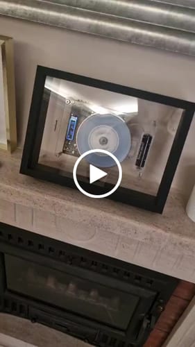 Customer video review of M1 Music Frame CD Player With Bluetooth