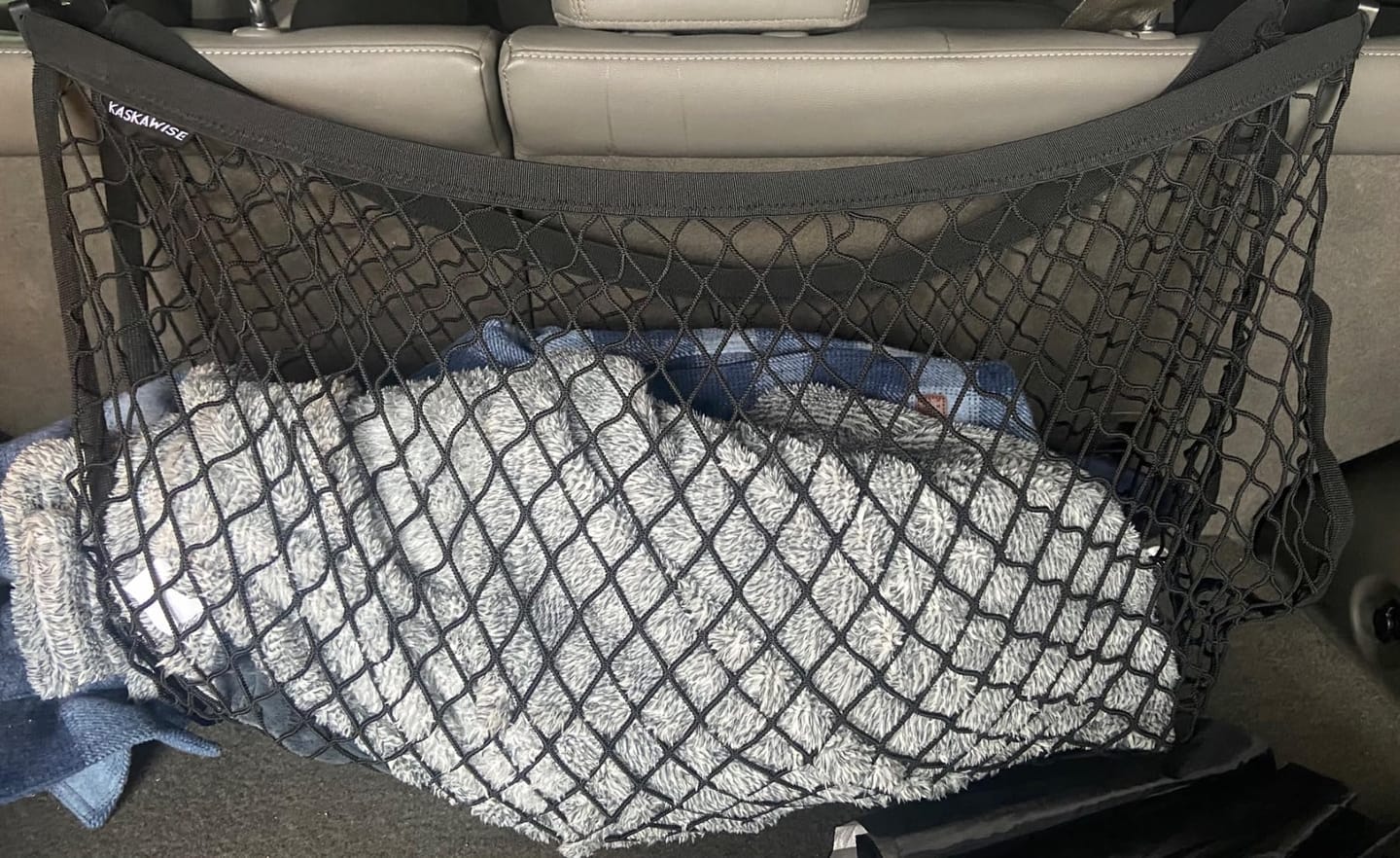 Customer photo review of Lockedown™ Elastic Cargo Net