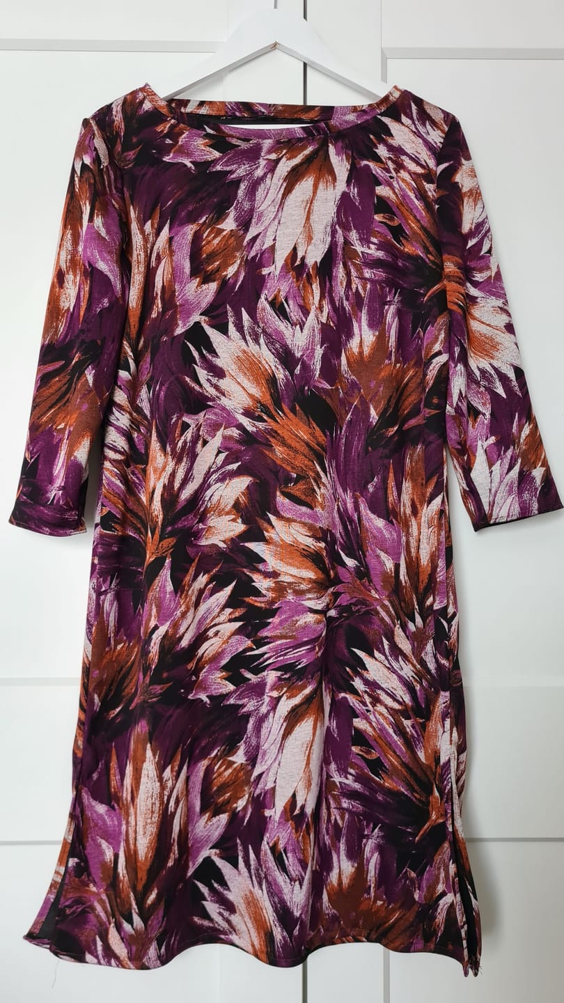 Customer photo review of Tropical Blooms Digital Modal-Touch Jersey Fabric