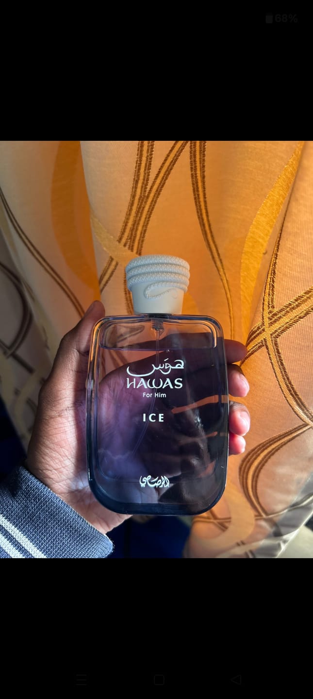 Customer photo review of Rasasi Hawas Ice Eau De Parfum For Men (2023 New Release)