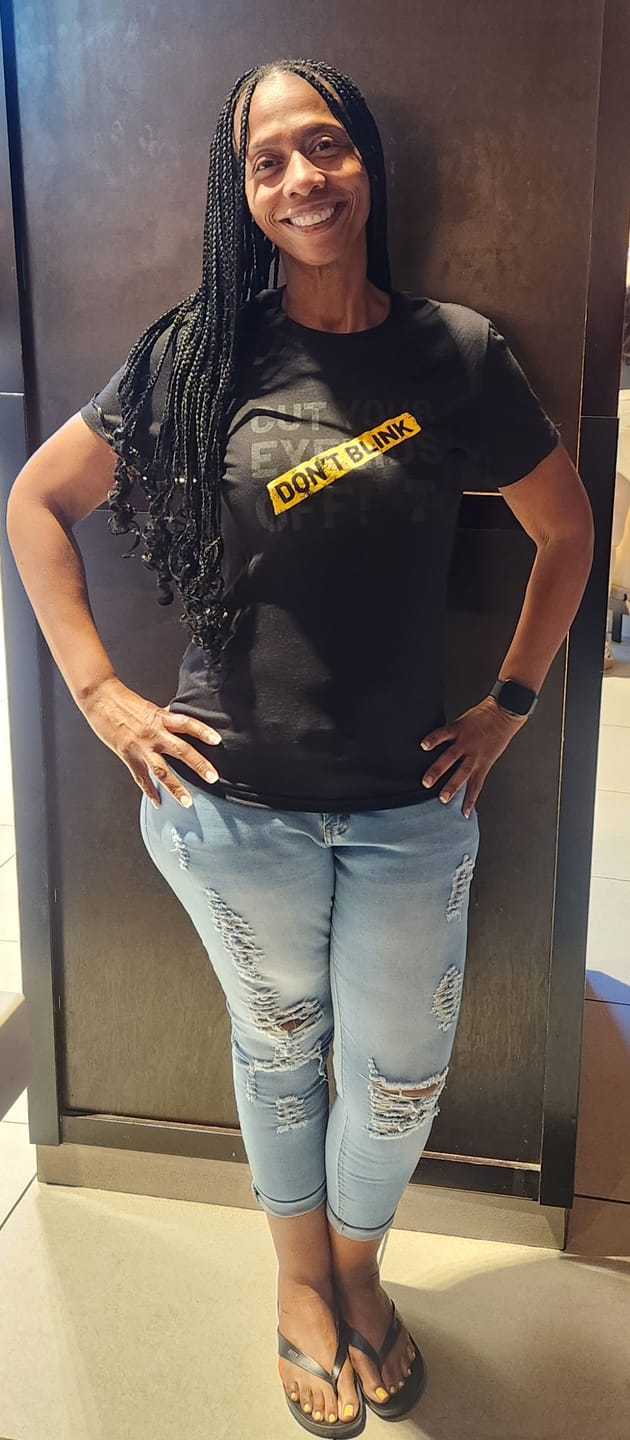 Customer photo review of Coach T "Don't Blink" Tee - Unisex