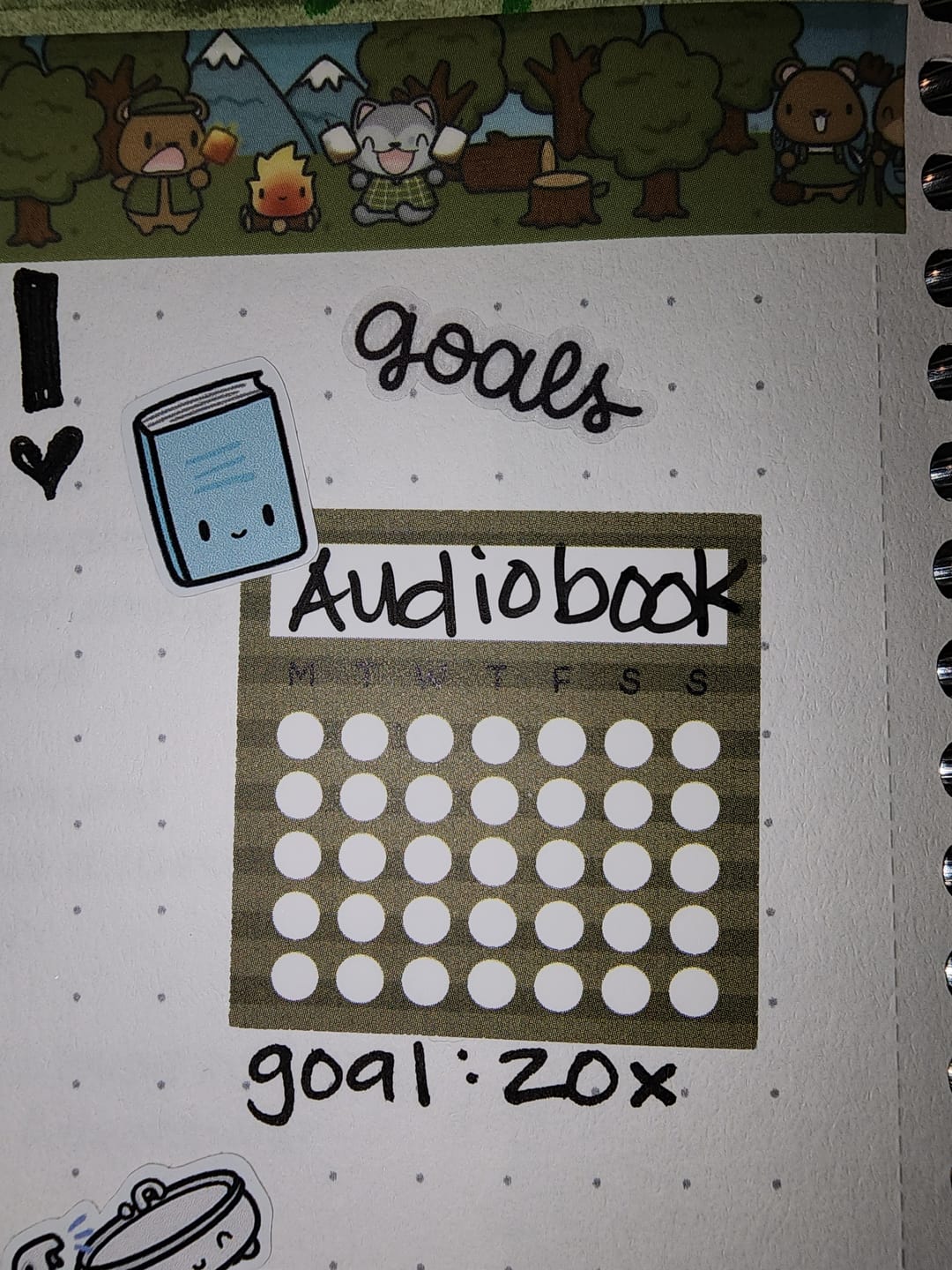 Customer photo review of Reading / Books Planner Stickers