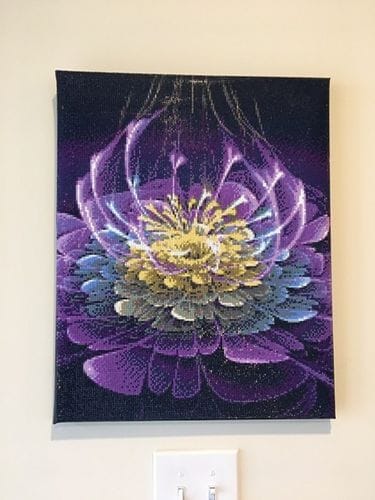 Customer photo review of Diamond Painting DIY Wood Frame