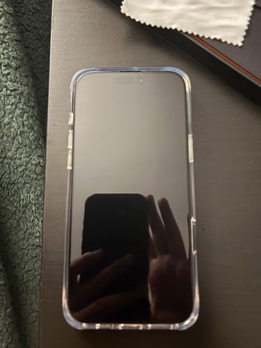 Customer photo review of UltraGlass Elite – Crystal-Clear, Impact-Resistant Premium Screen Protector for iPhone