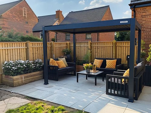 Customer photo review of FlexPatio POWER+ Motorized Pergola