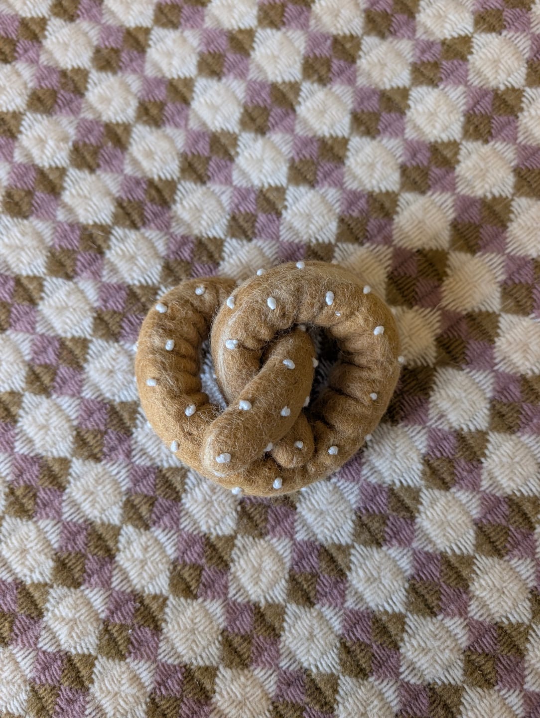 Customer photo review of Felt Soft Pretzel