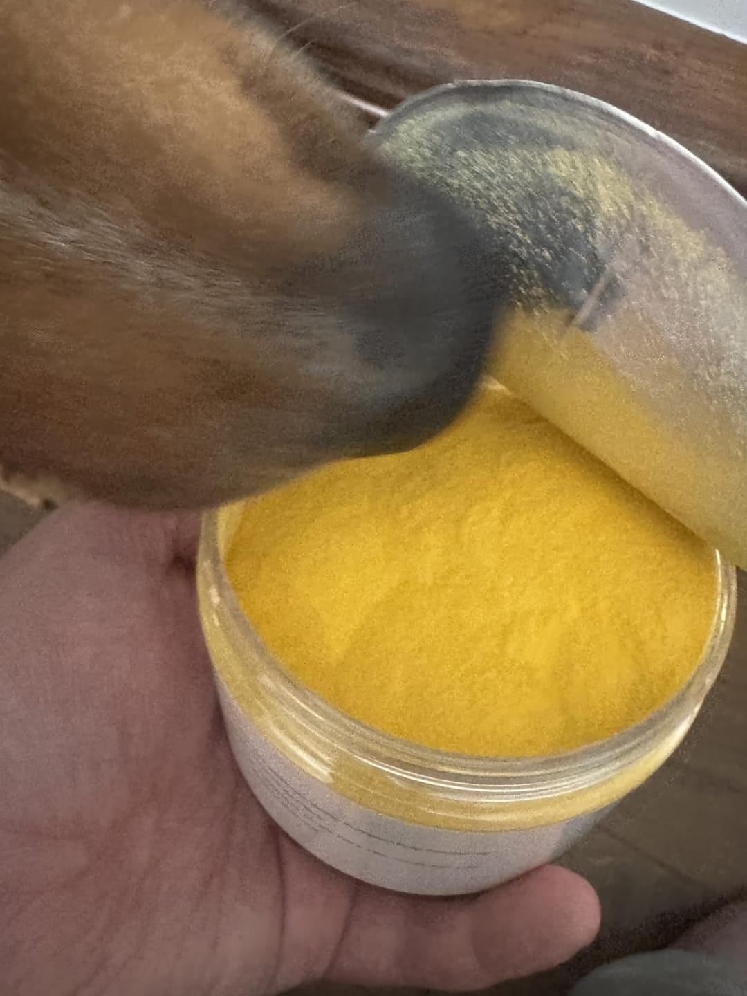 Customer photo review of Pumpkin Puree Powder for Dogs