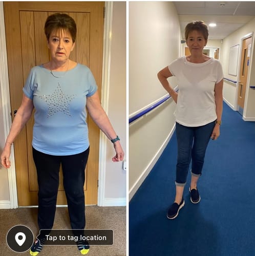 Customer photo review of Slim Meal Shake, 34 Servings