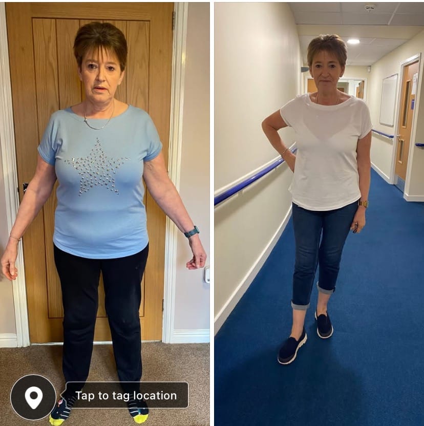Customer photo review of Slim Meal Replacement | 34 Meals + Free Pink Shaker
