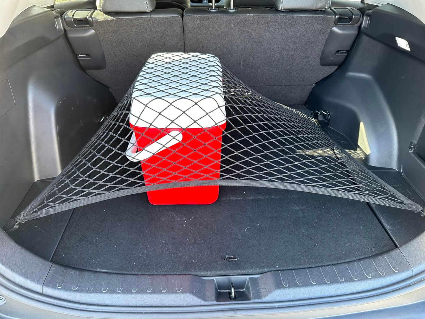 Customer photo review of Lockedown™ Elastic Cargo Net