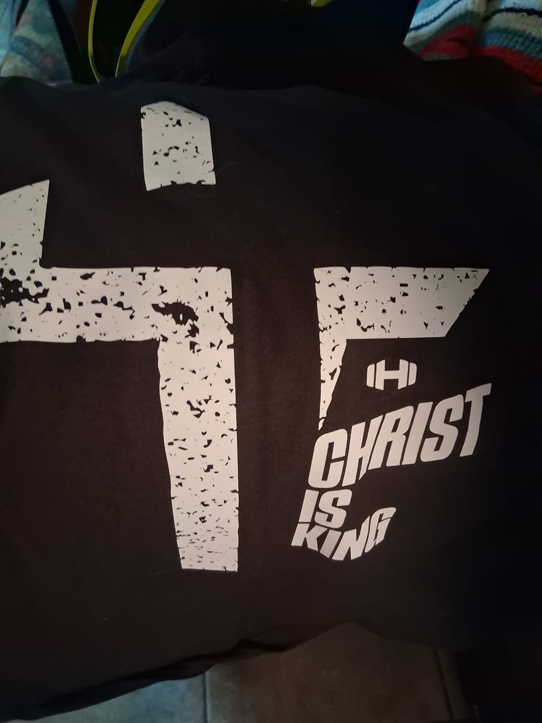 Customer photo review of Jesus is King T-Shirt