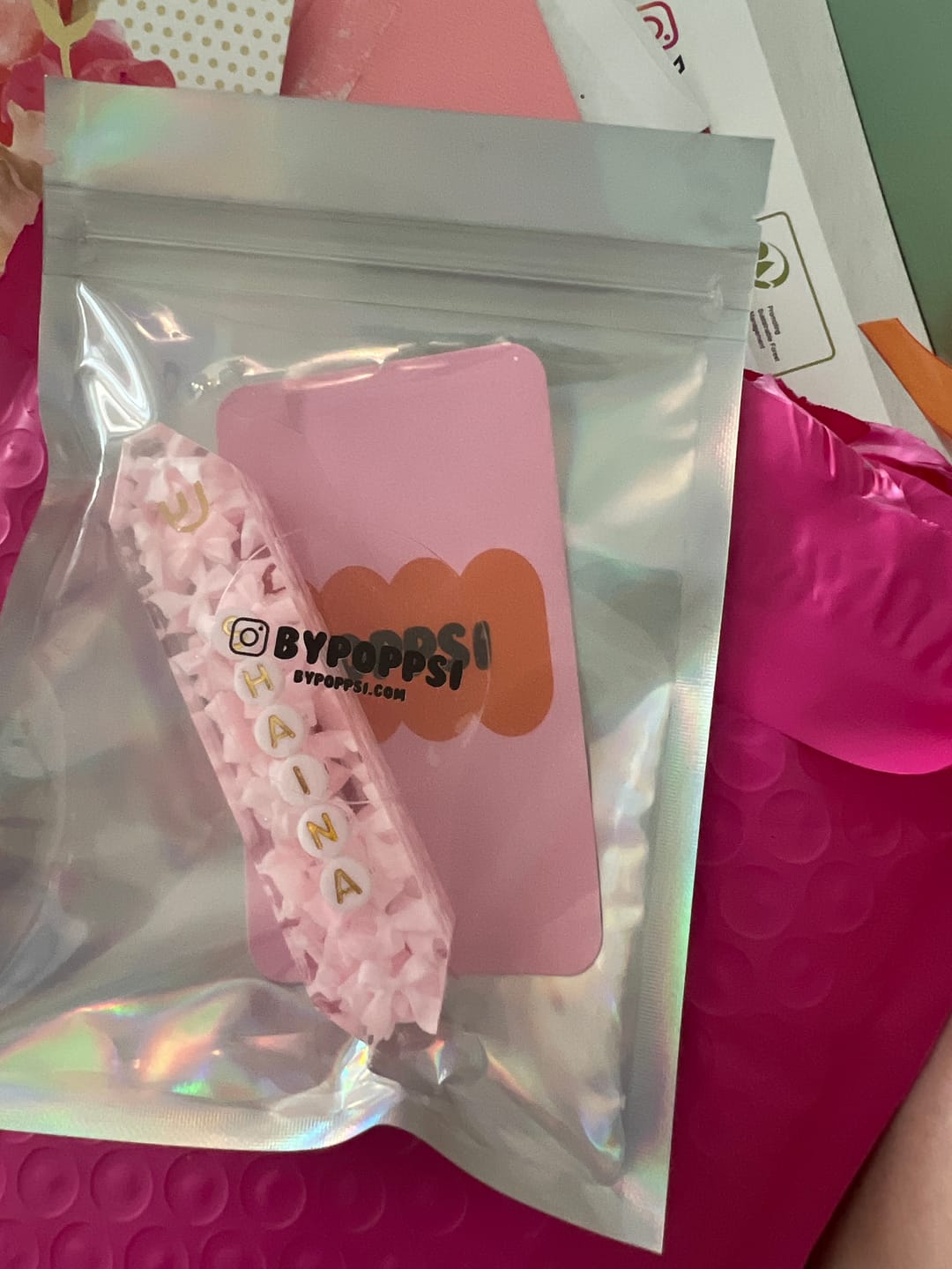 Customer photo review of Build Your Own Mezuzah