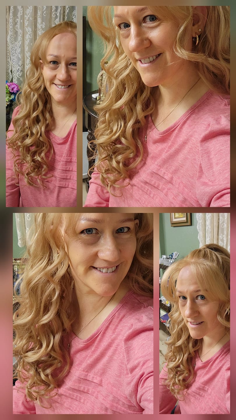 Customer photo review of Perfect Hairline By Outre Glueless HD 13x6 Lace Frontal Wig - HANIA