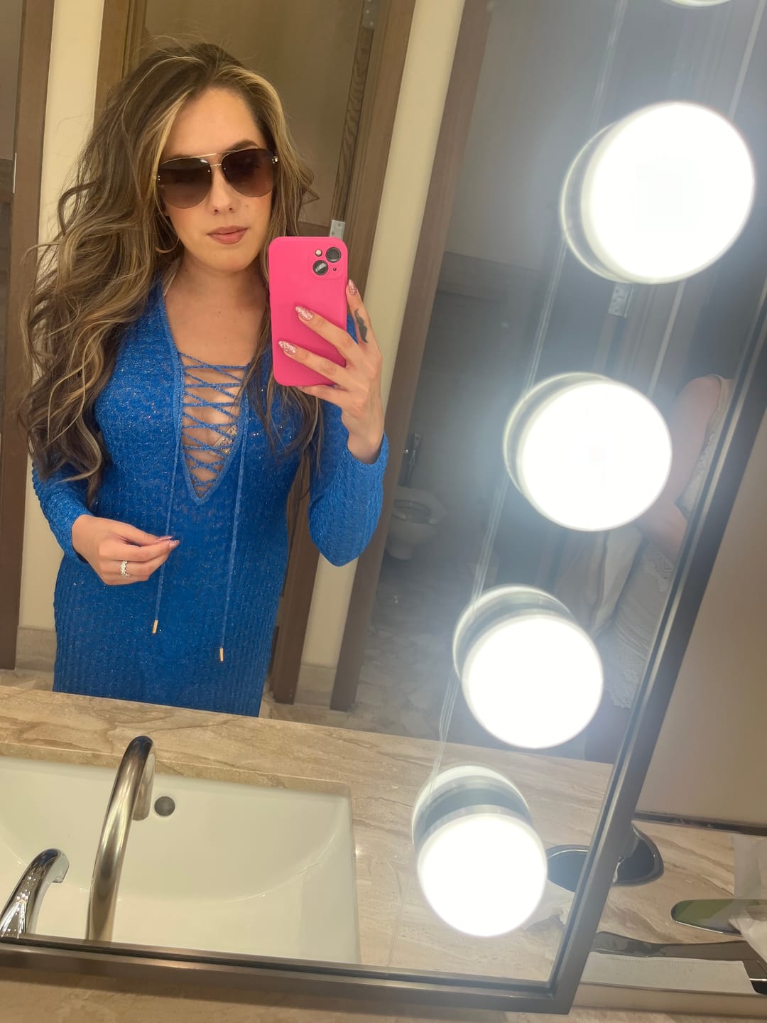 Customer photo review of Capri Serpentine Knit Tunic
