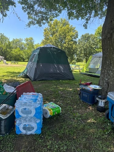 Customer photo review of [PRÉ-COMMANDE] 2-Step Cabin Tent – Très grande taille + Bâche de camping OFFERTE (jusqu’à 10 personnes, FR) — Expédition avant le 16 septembre