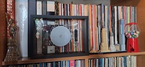 Customer photo review of M1 Music Frame CD Player With Bluetooth