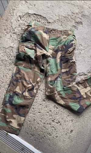 Customer photo review of Wholesale Woodland Army Camo Pants