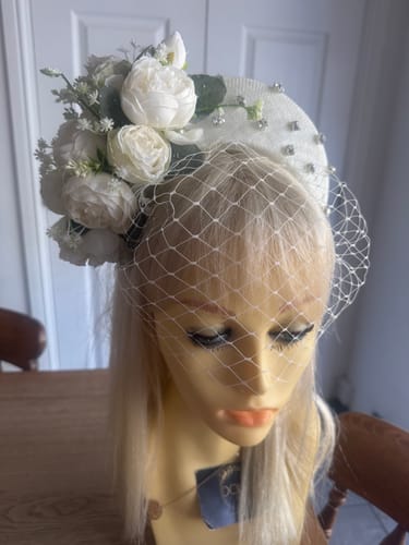 Customer photo review of Merry Widow Veiling 30cm x 1m BR009