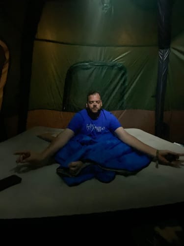 Customer photo review of [PRÉ-COMMANDE] 2-Step Cabin Tent – Très grande taille + Bâche de camping OFFERTE (jusqu’à 10 personnes, FR) — Expédition avant le 16 septembre