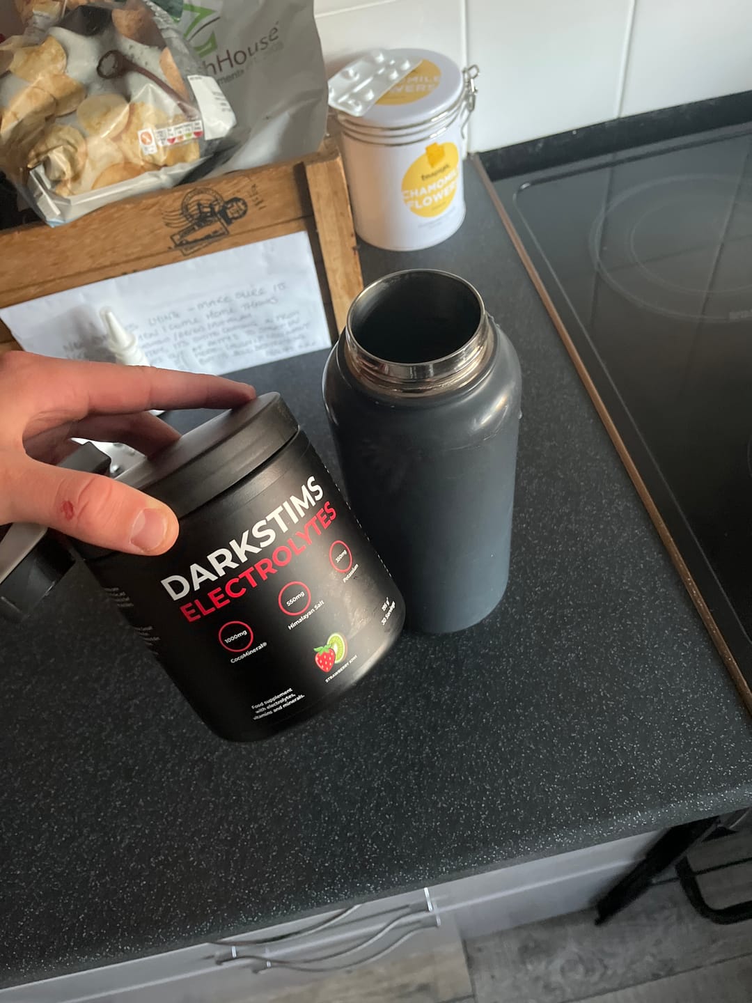Customer photo review of Darkstims Electrolytes - PRE ORDER