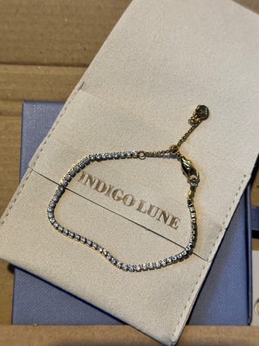 Customer photo review of Samantha Tennis Bracelet