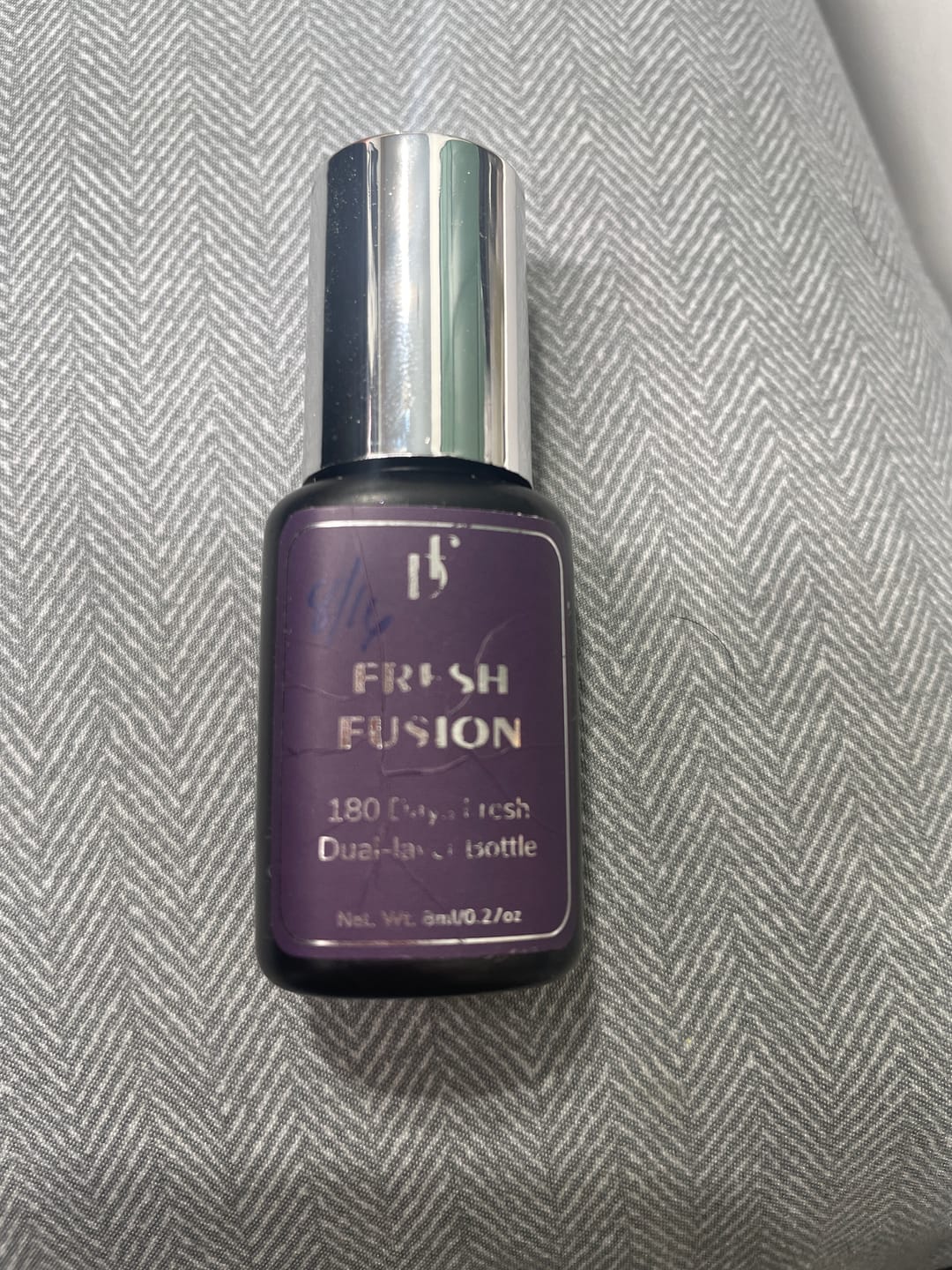 Customer photo review of Fresh Fusion Lash Adhesive 0.1s Ultra Fast Drying Lash Glue 8ml