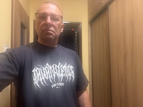 Customer photo review of RAW T-shirt grey