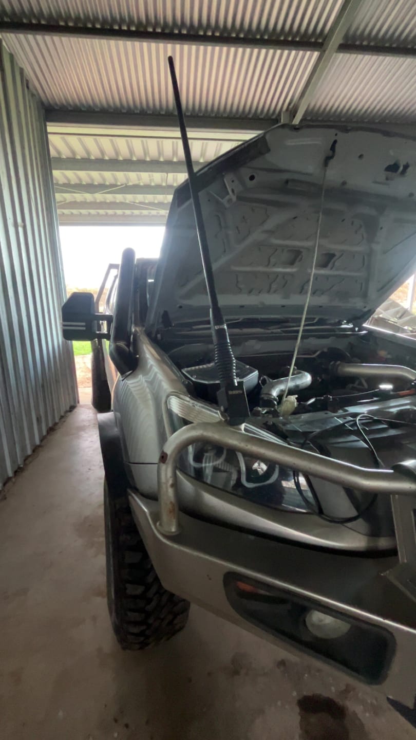 Customer photo review of Custom Air box to suit Isuzu Dmax 2012-2019 Pod Filter Style
