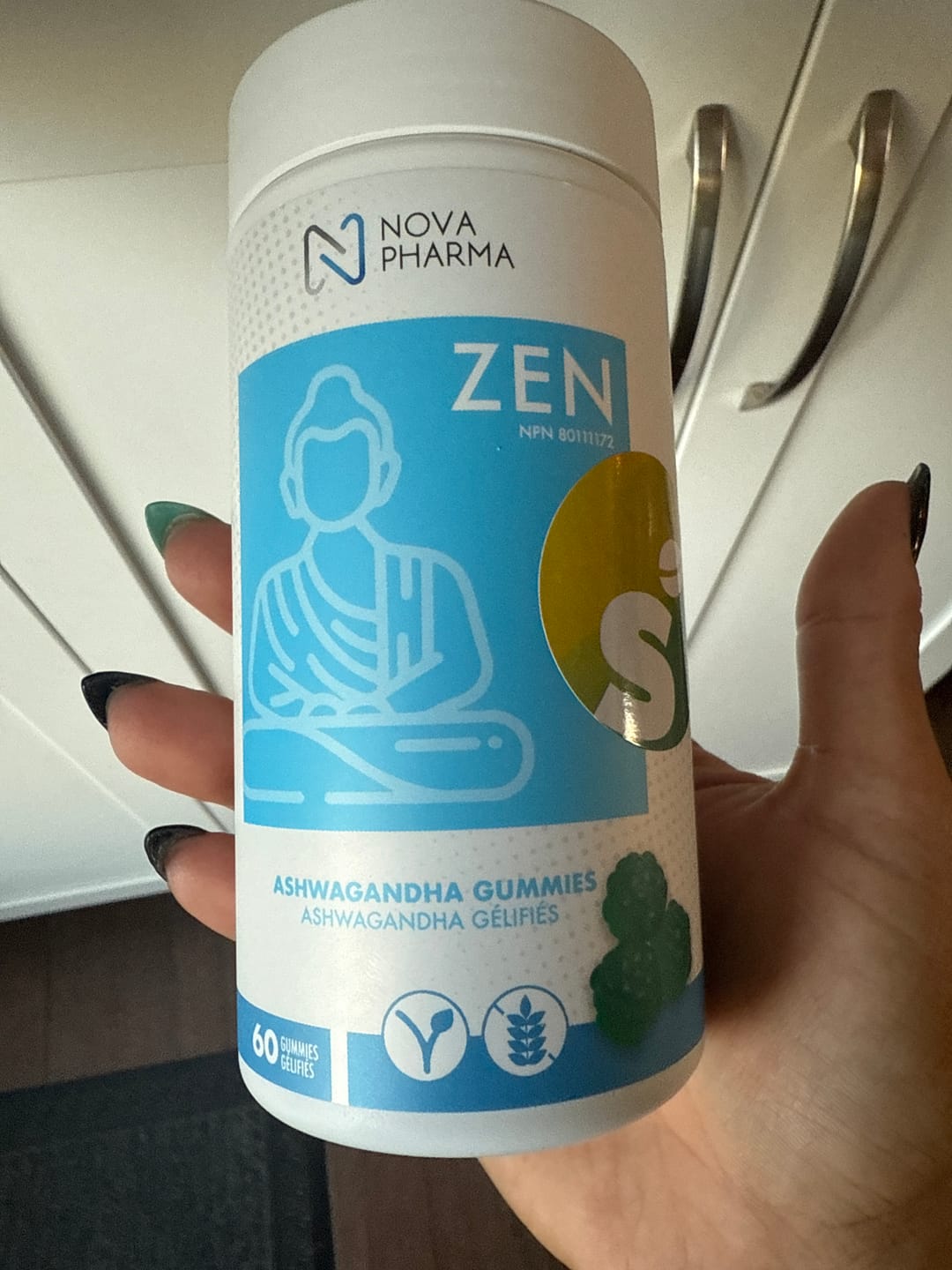 Customer photo review of Nova Pharma - Zen, Gummies à l'Ashwagandha - 60 Gummies