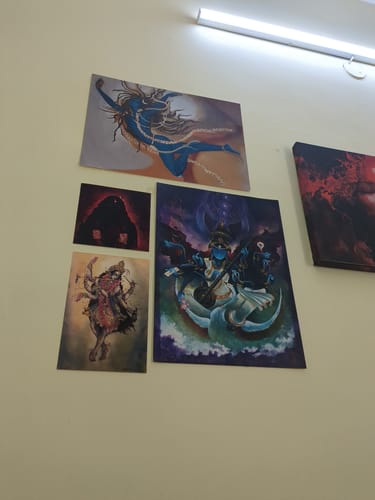 Customer photo review of CUSTOM WALL COLLAGE POSTERS