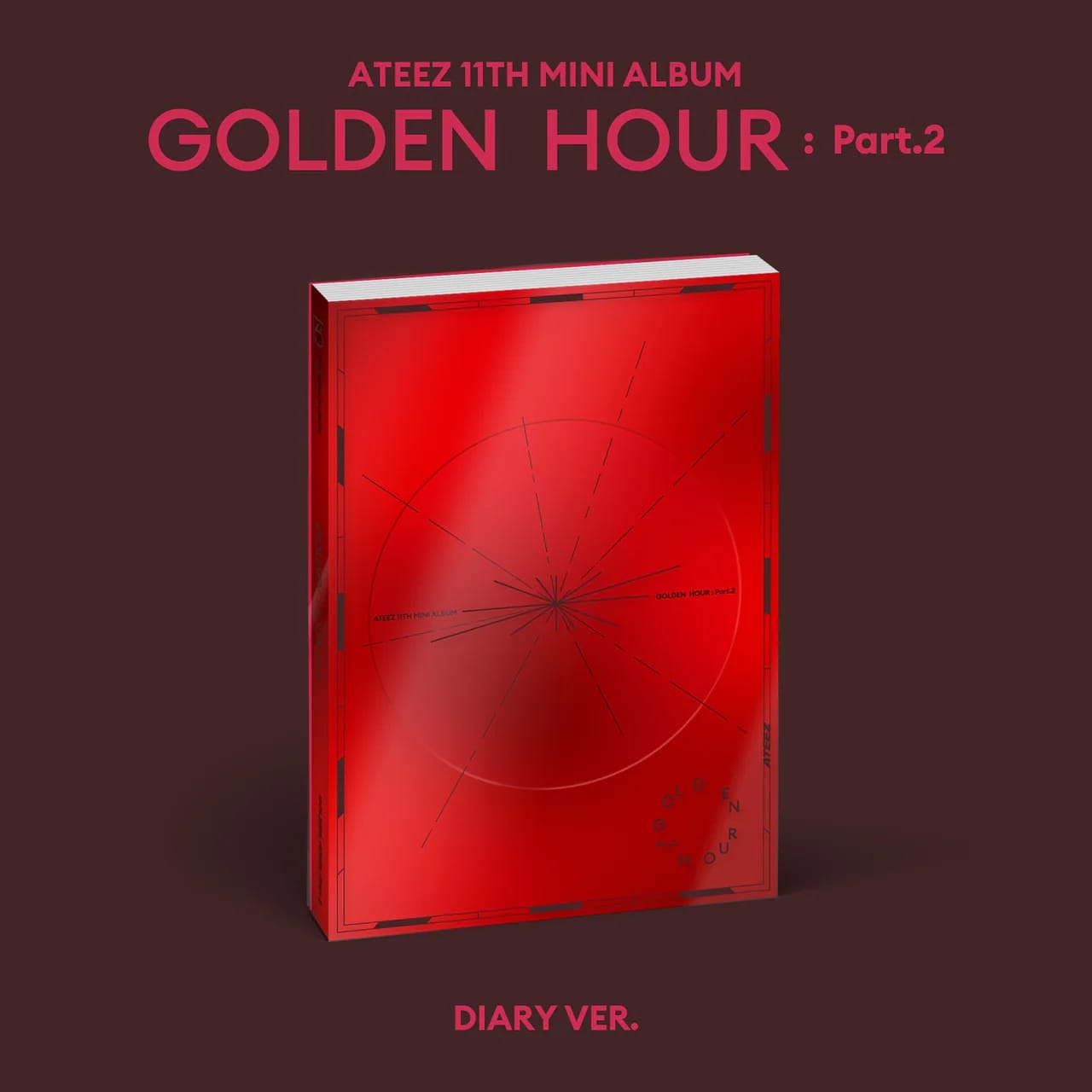Customer photo review of ATEEZ - 11th Mini Album [GOLDEN HOUR : Part.2] Standard Ver.