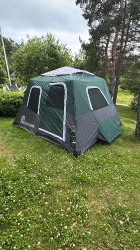 Customer photo review of [PRÉ-COMMANDE] 2-Step Cabin Tent – Très grande taille + Bâche de camping OFFERTE (jusqu’à 10 personnes, FR) — Expédition avant le 16 septembre