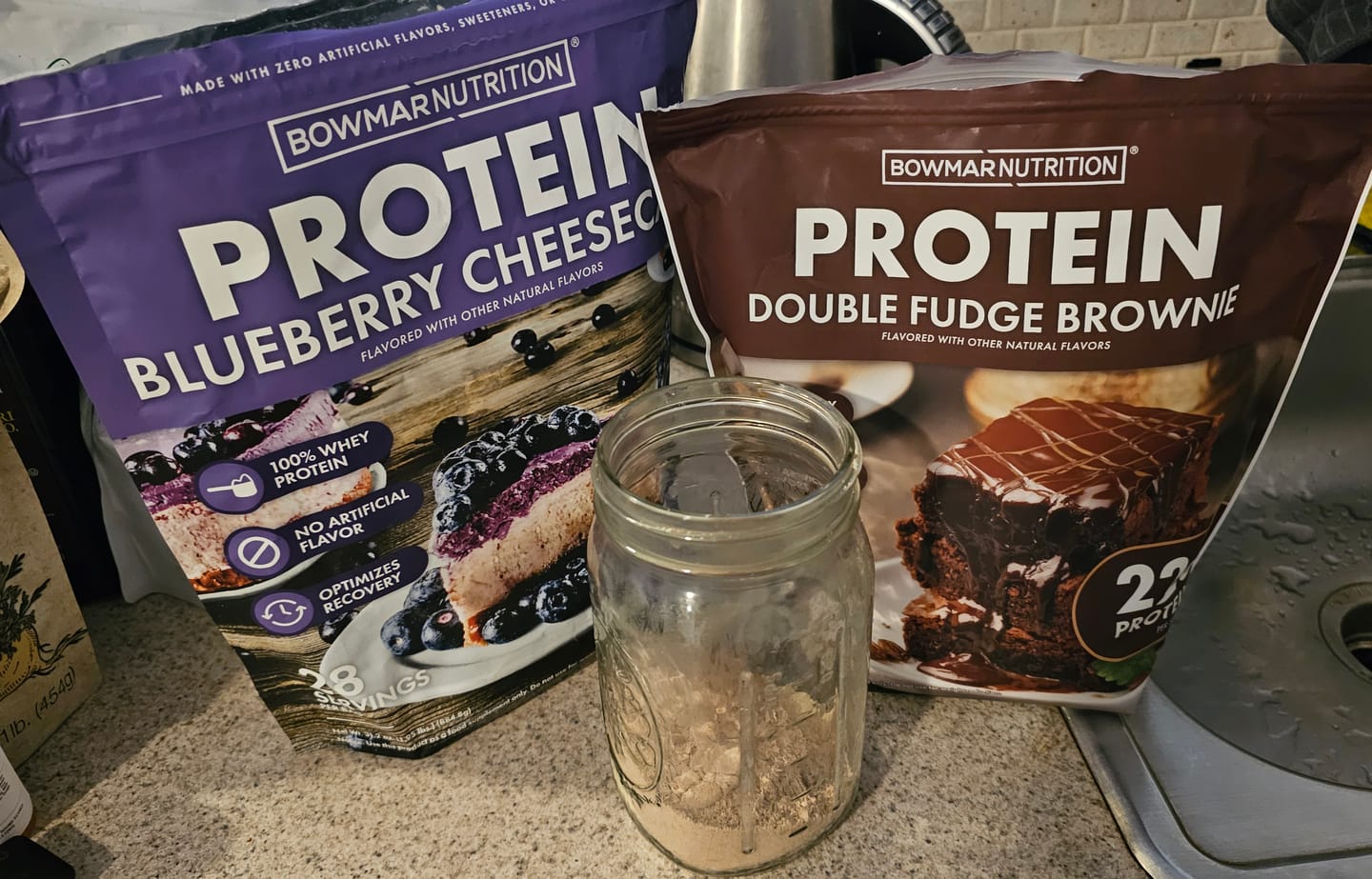 Customer photo review of Whey Protein