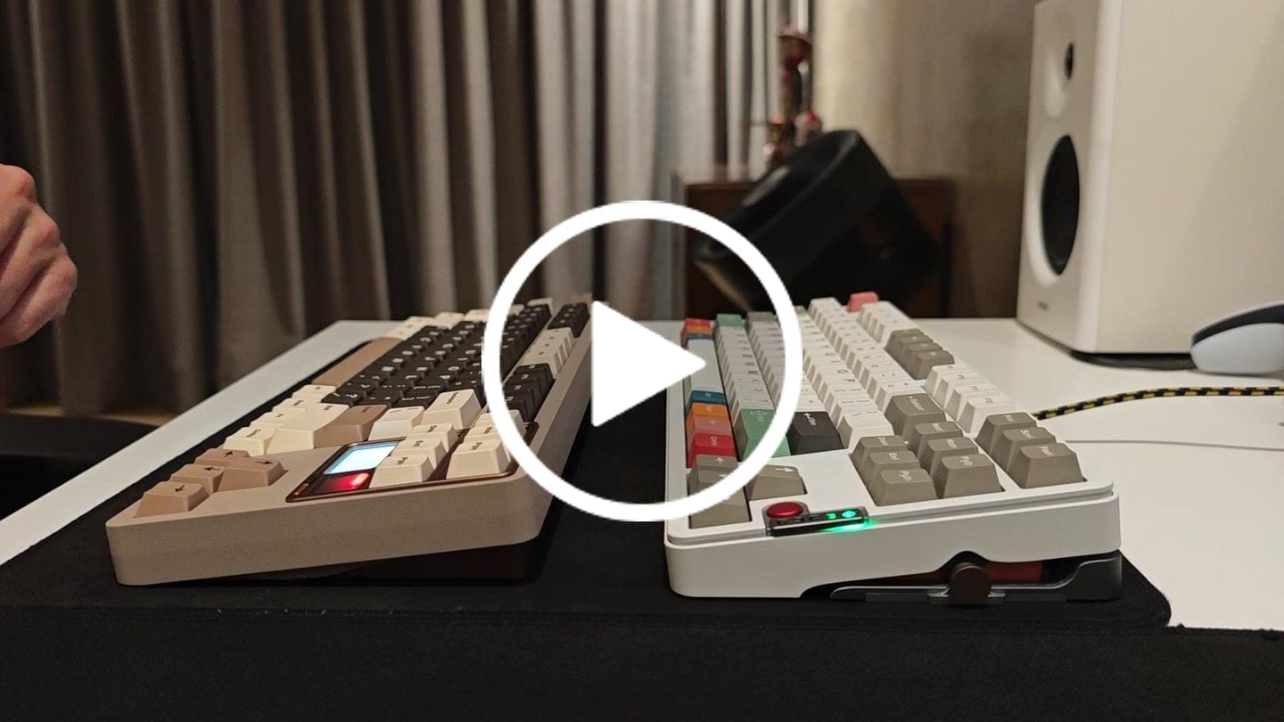Customer video review of GATERON X SILIWORKS TYPE R TACTILE SWITCH FACTORY LUBED (10PCS)